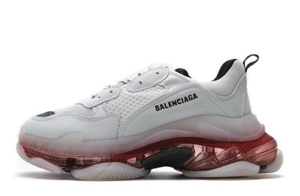 Balenciaga Triple S Clear Sole "Milk White Black"