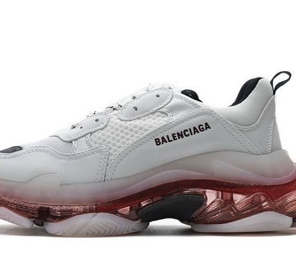 Balenciaga Triple S Clear Sole "Milk White Black"