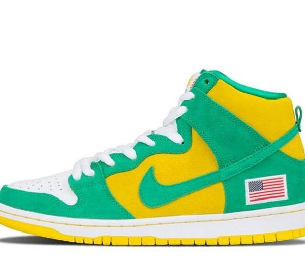 Nike SB Dunks High "Oakland A's"