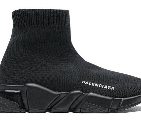 Balenciaga Speed Clear Sole "Black"