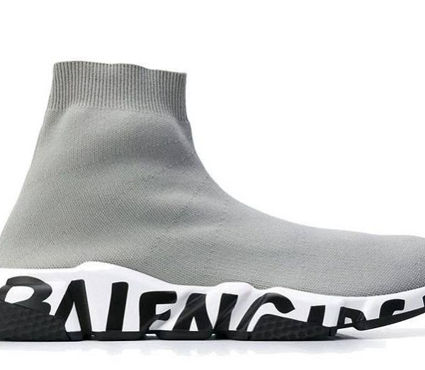 Balenciaga Speed Trainer "Graffiti - Grey"