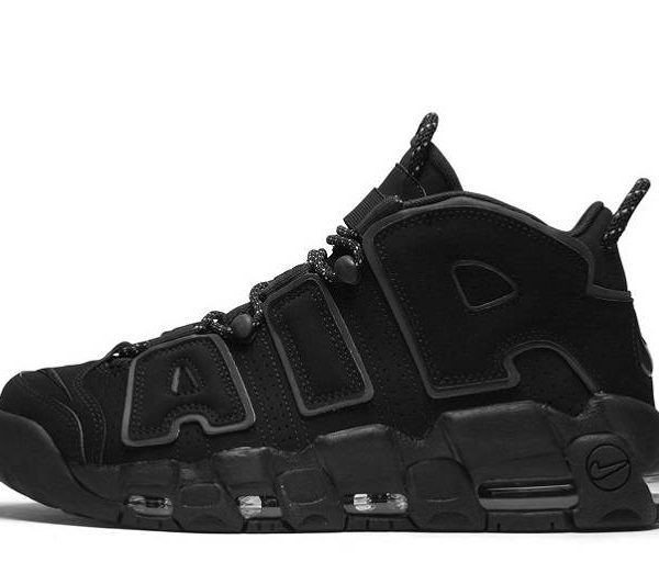 Air More Uptempo “Triple Black Reflective”