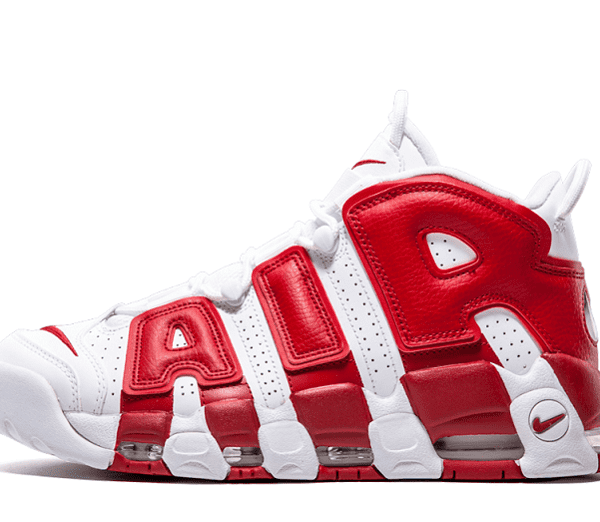 Air More Uptempo "White Red"