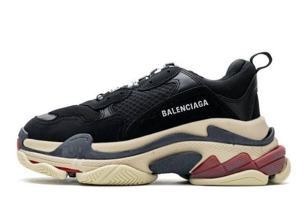 Balenciaga Triple S "Black Red"