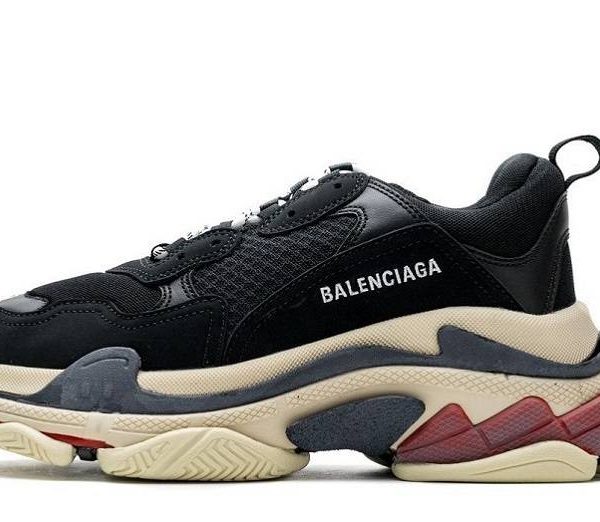 Balenciaga Triple S "Black Red"