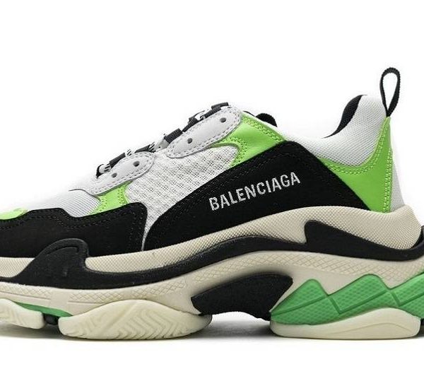 Balenciaga Triple S "White Green"