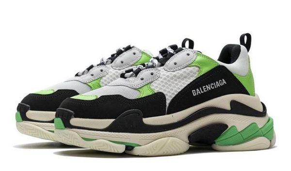 Balenciaga Triple S "White Green"