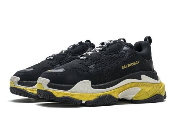 Balenciaga Triple S "Black Yellow"