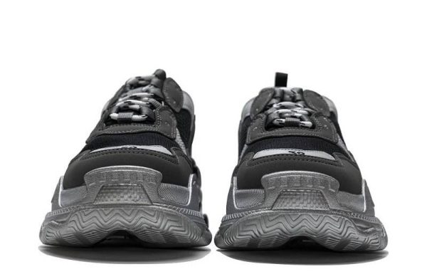 Balenciaga Triple S "Black Grey Silver"