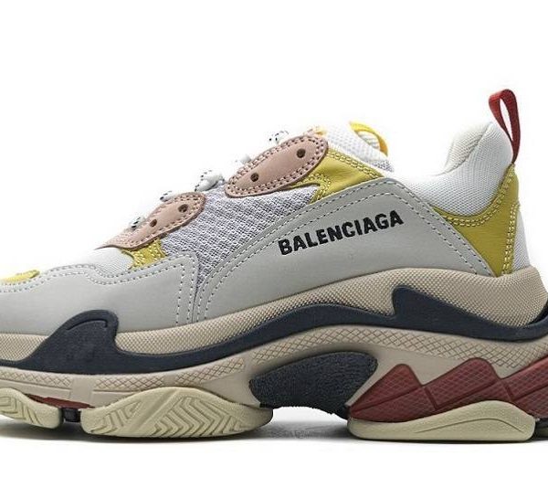 Balenciaga Triple S "Black Yellow Pink"