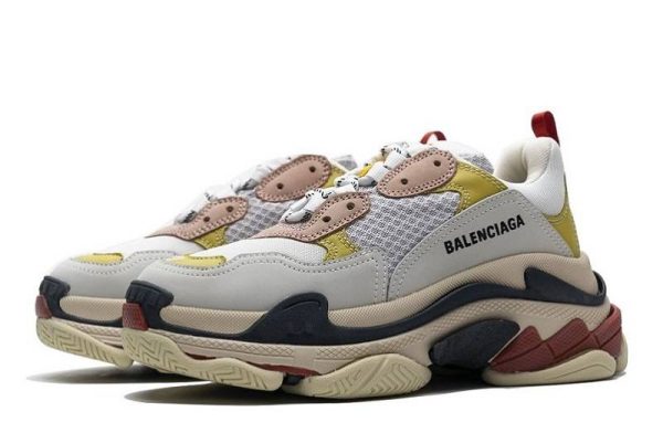 Balenciaga Triple S "Black Yellow Pink"