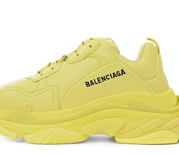 Balenciga Triple S Retro "All Yellow"