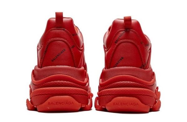 Balenciaga Triple S "Letter Bright Red"