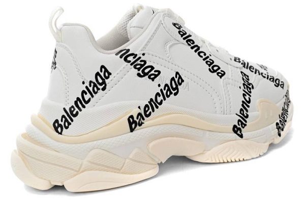 Balenciaga Triple S WMNS Logotype Sneaker "White"