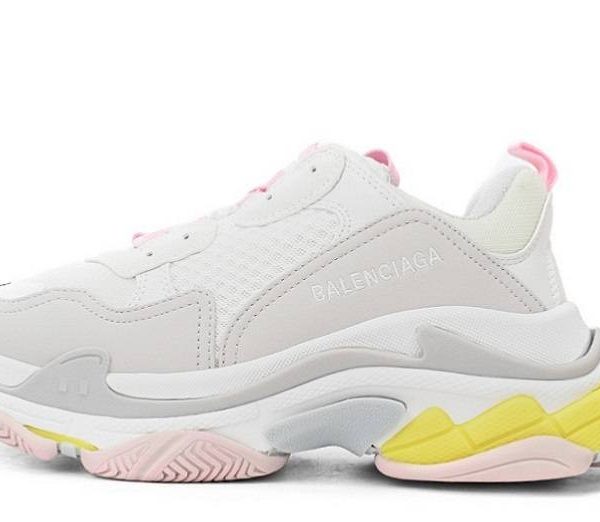 Balenciaga Triple S "White Yellow" (Women's)