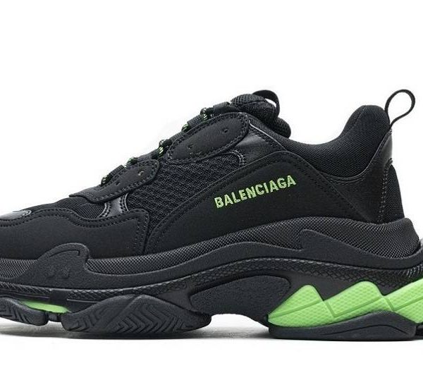 Balenciaga Triple S "Black Green"