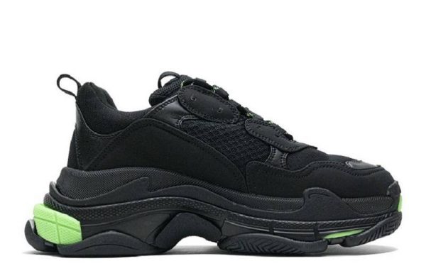 Balenciaga Triple S "Black Green"