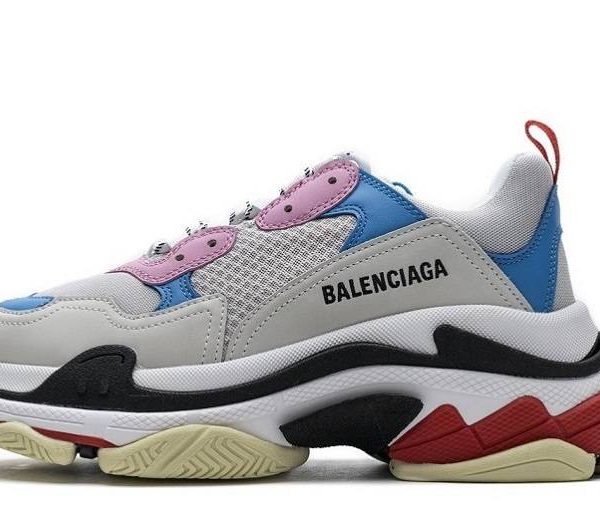 Balenciaga Triple S "Pink Bright Blue"