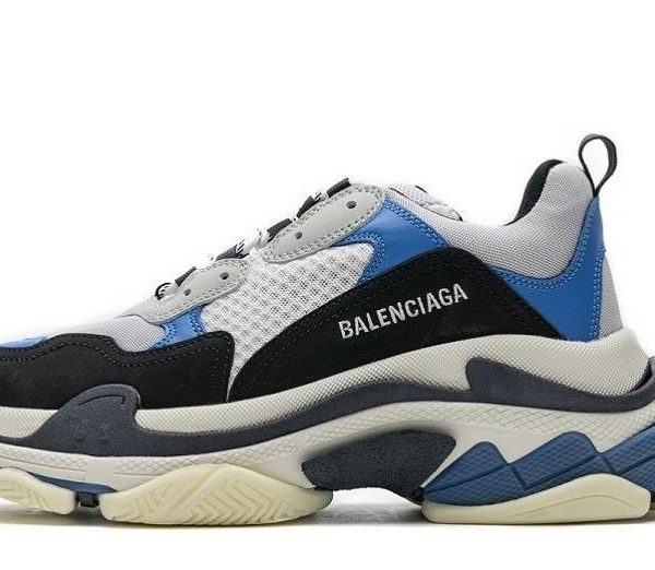 Balenciaga Triple S "Black Grey Blue"