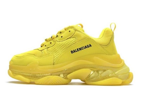 Balenciaga Triple S Clear Sole “Yellow”