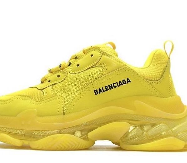 Balenciaga Triple S Clear Sole “Yellow”