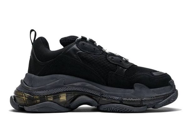 Balenciaga Triple S Clear Sole "Black"