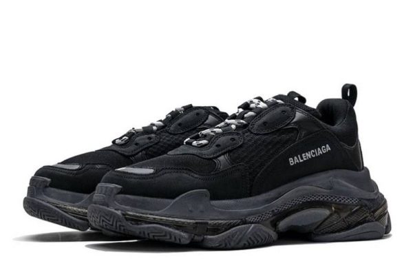 Balenciaga Triple S Clear Sole "Black"