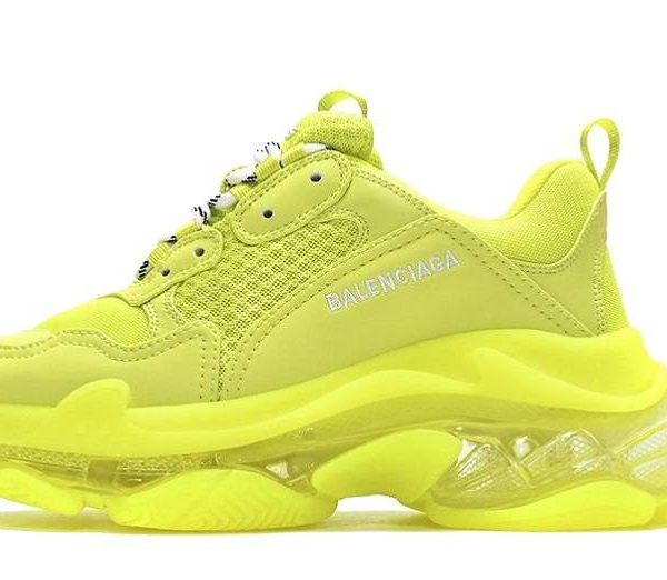 Balenciaga Triple S Clear Sole “Fluo”