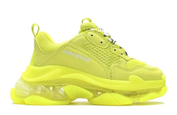 Balenciaga Triple S Clear Sole “Fluo”