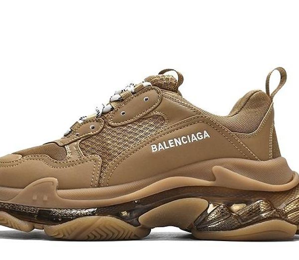 Balenciaga Triple S Clear Sole “Brown”