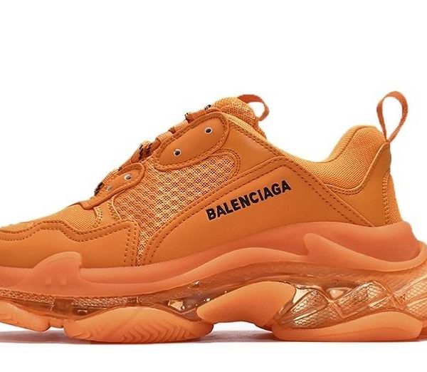 Balenciaga Triple S Clear Sole “Orange”