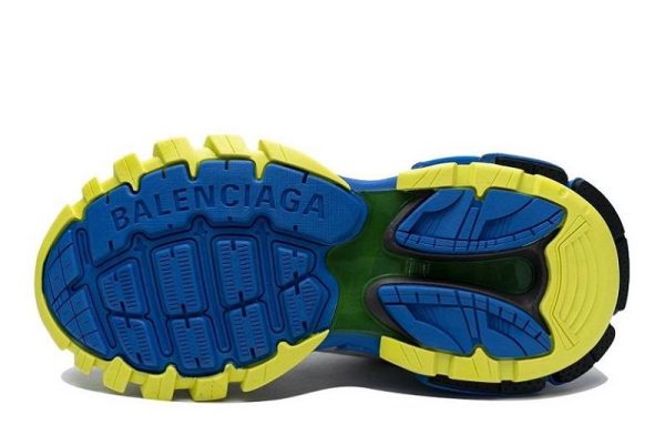 Balenciaga Tess S. "Grey Blue Yellow"