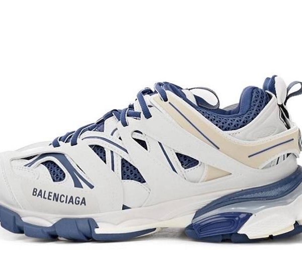 Balenciaga Track Sneaker "White Blue"