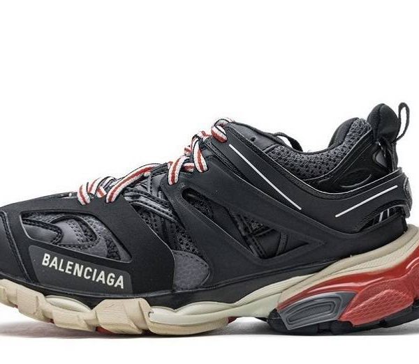 Balenciaga Tess S. "Black Red"