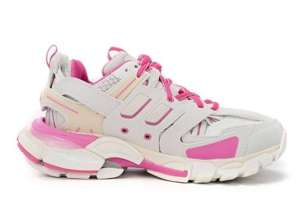 Balenciaga Track Sneaker "White Fluo Pink"