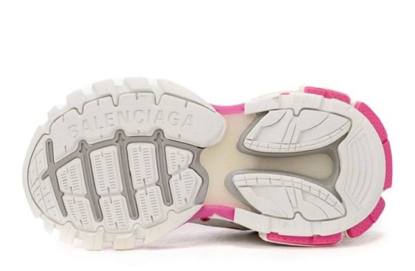 Balenciaga Track Sneaker "White Fluo Pink"