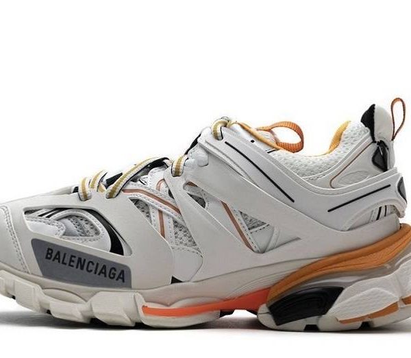 Balenciaga Tess S. "White Orange"