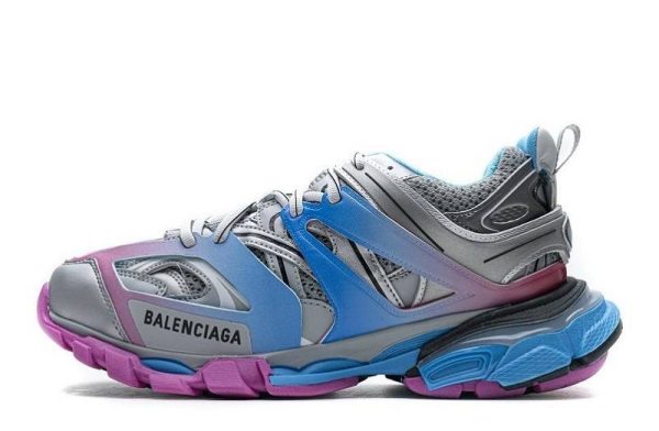 Balenciaga Tess S. "Blue Pink Silver"