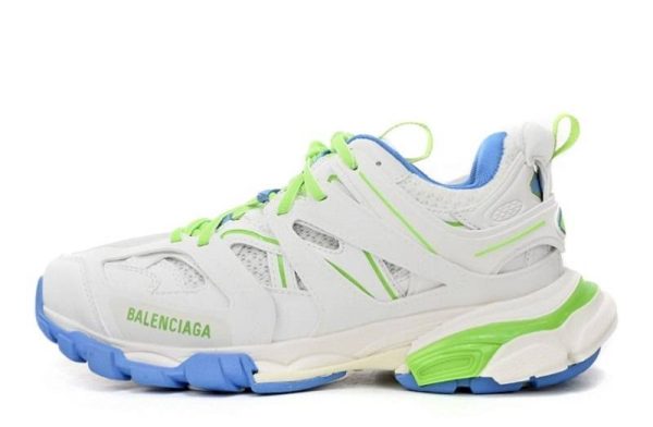 Balenciaga Track "White Blue Green"