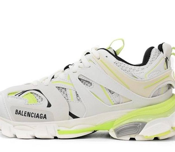 Balenciaga Track Worn Out In "White Fluo Yellow"