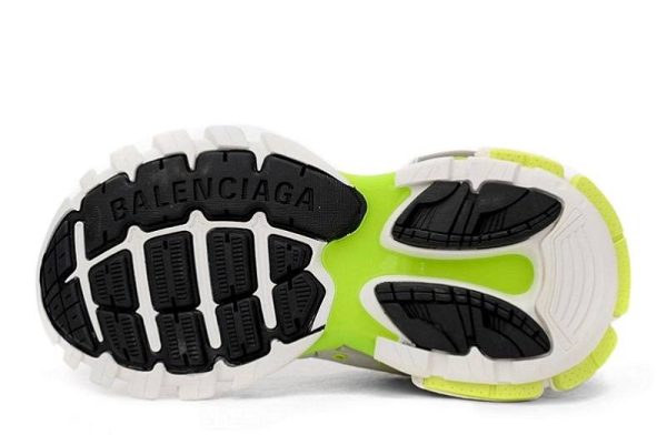 Balenciaga Track Worn Out In "White Fluo Yellow"