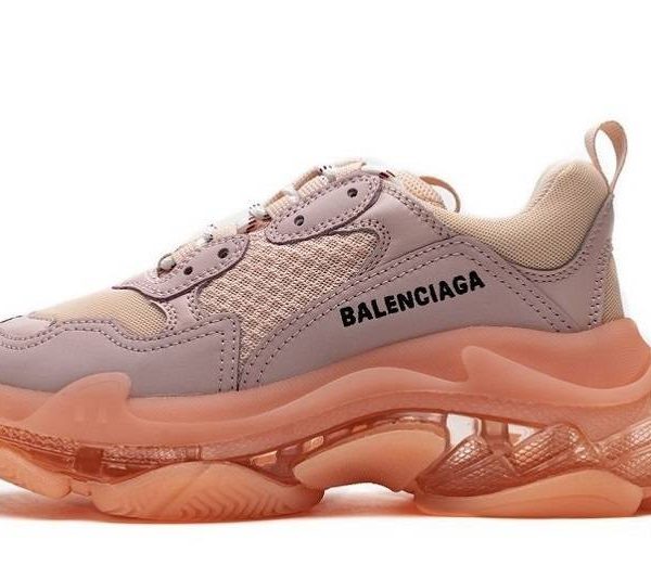 Balenciaga Triple S Clear Sole "Pink"