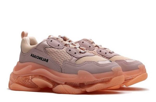 Balenciaga Triple S Clear Sole "Pink"