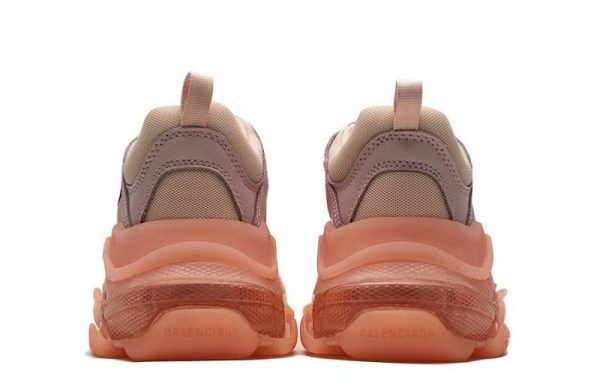 Balenciaga Triple S Clear Sole "Pink"