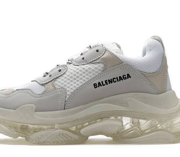 Balenciaga Triple S Clear Sole "White"