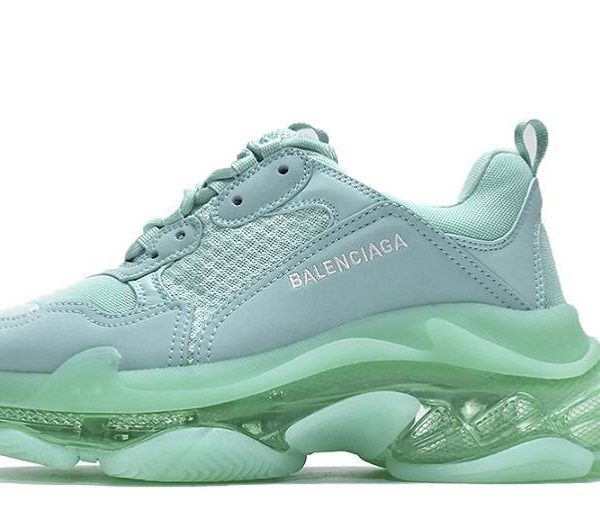 Balenciaga Triple S Clear Sole “Light Green”