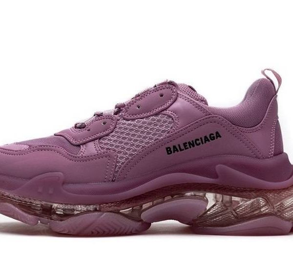 Balenciaga Triple S Clear Sole "Pink"