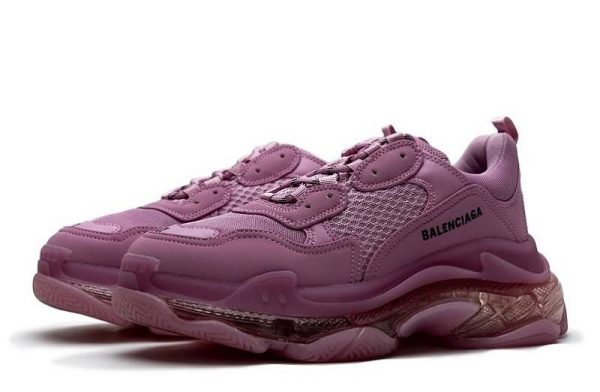 Balenciaga Triple S Clear Sole "Pink"