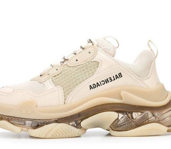 Balenciaga Triple S Clear Sole “Beige”