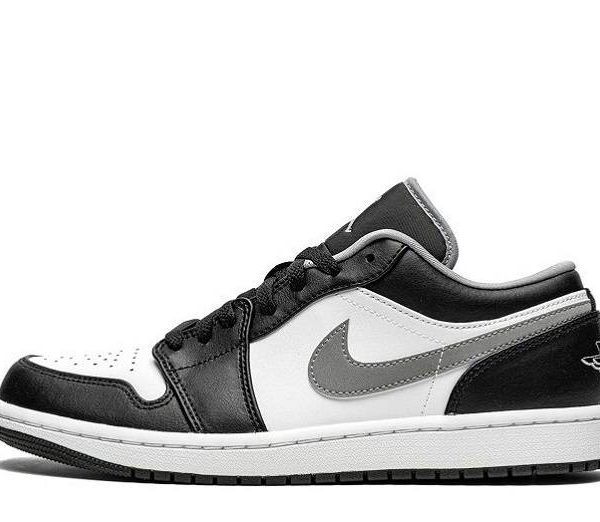 Jordan 1 “Black White Particle Grey” Low